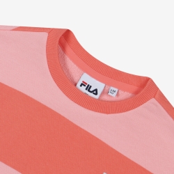 Fila Striped One-on-one Fiu T-shirt Őszibarack | HU-70138